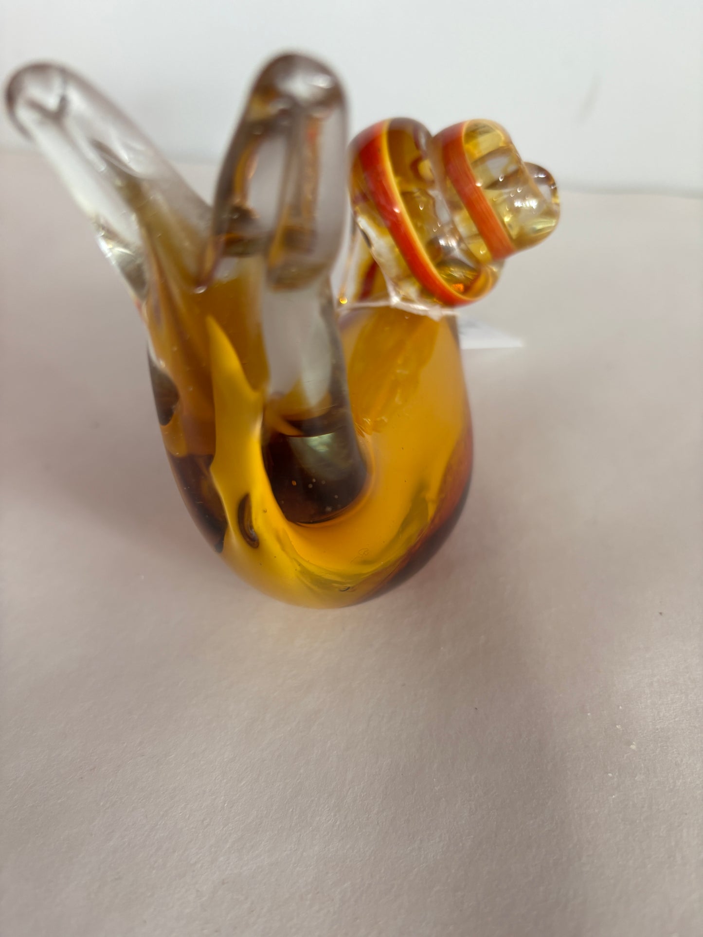 Snail Glass Paperweight