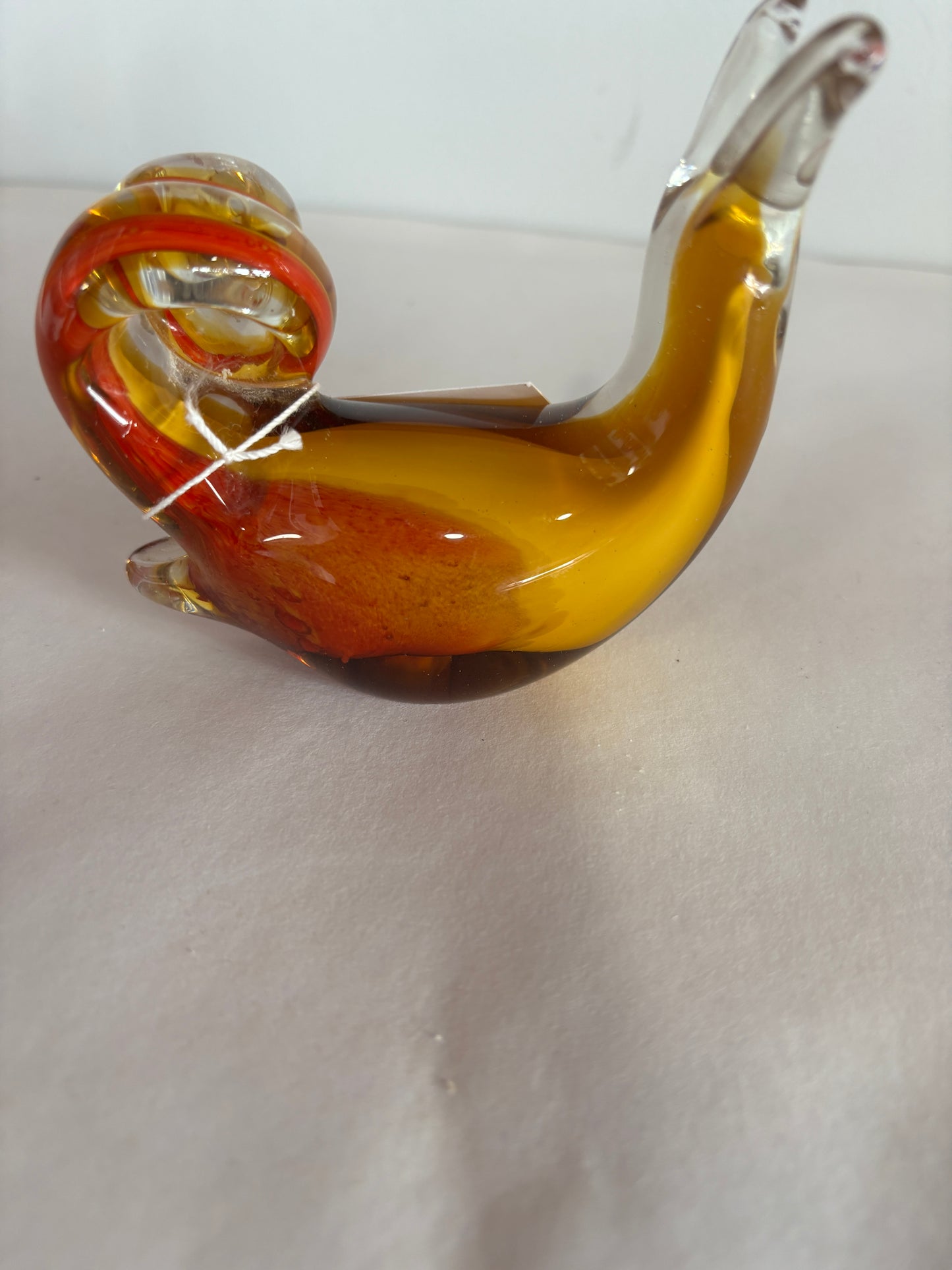 Snail Glass Paperweight