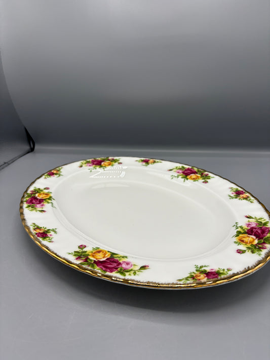 Vintage Royal Albert Old Country Roses Serving Platter