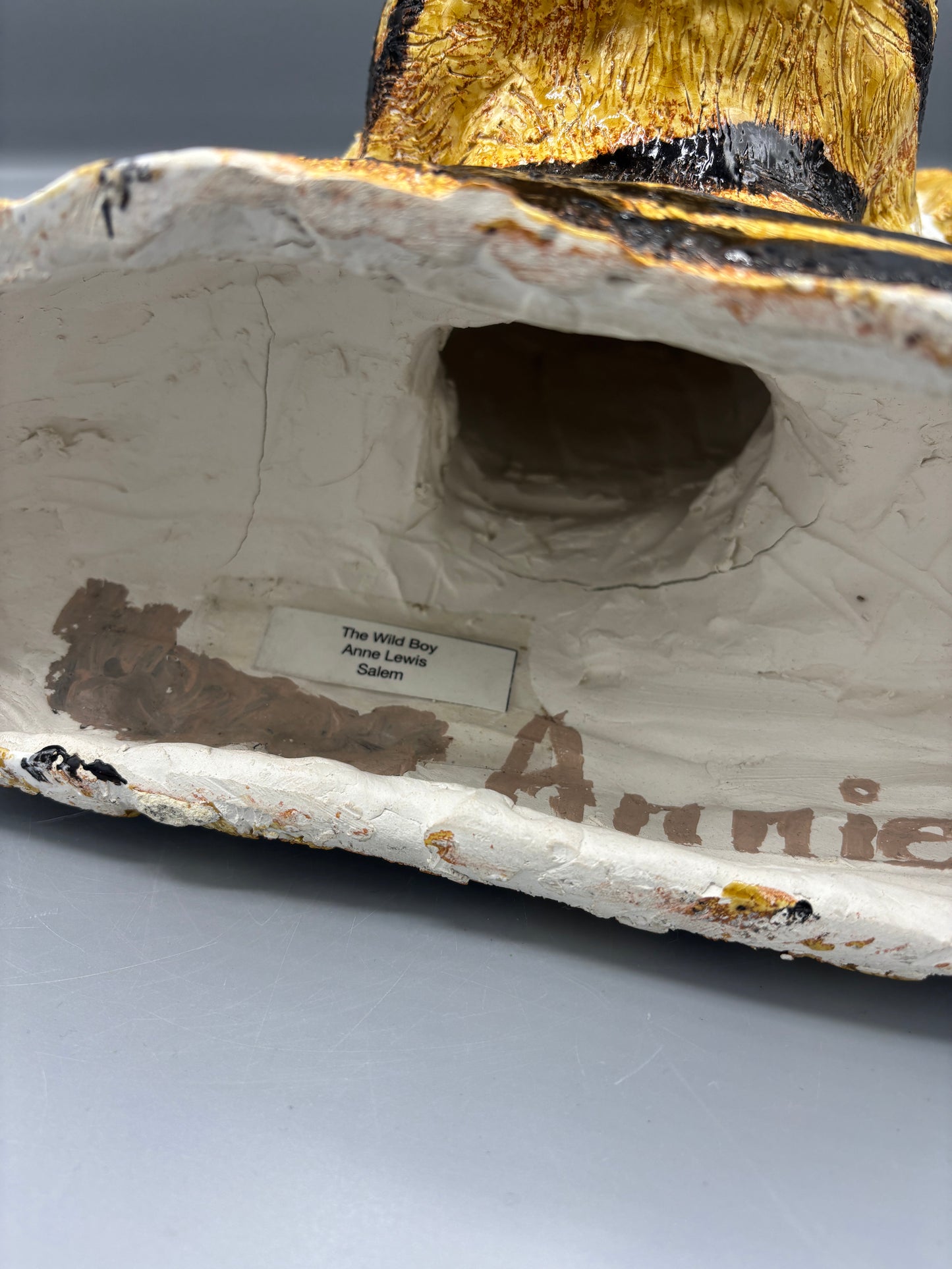 Contemporary pottery "Wild Boy"