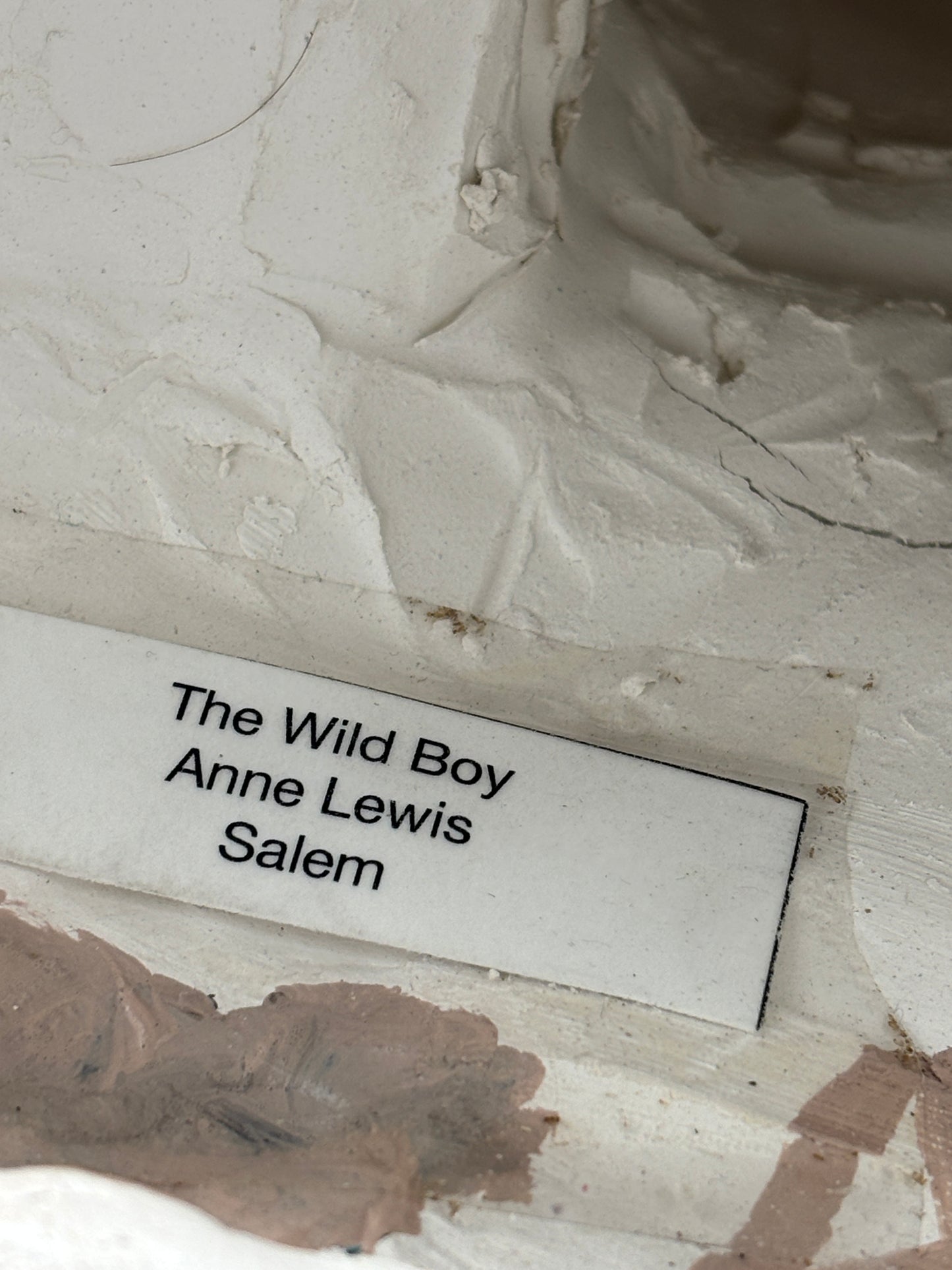 Contemporary pottery "Wild Boy"
