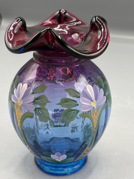 Fenton Honor Collection Mullberry vase