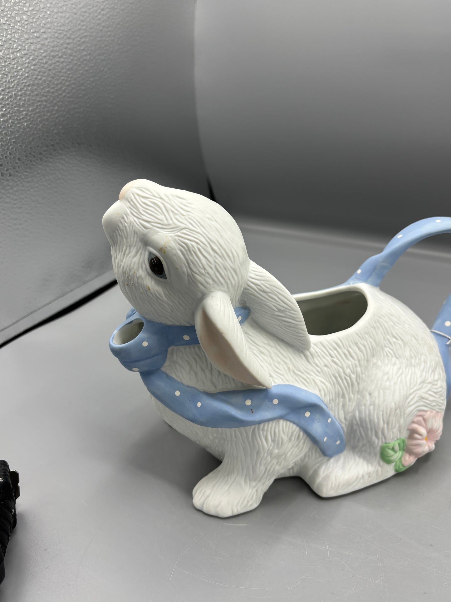 Vintage Fitz & Floyd bunny pitcher