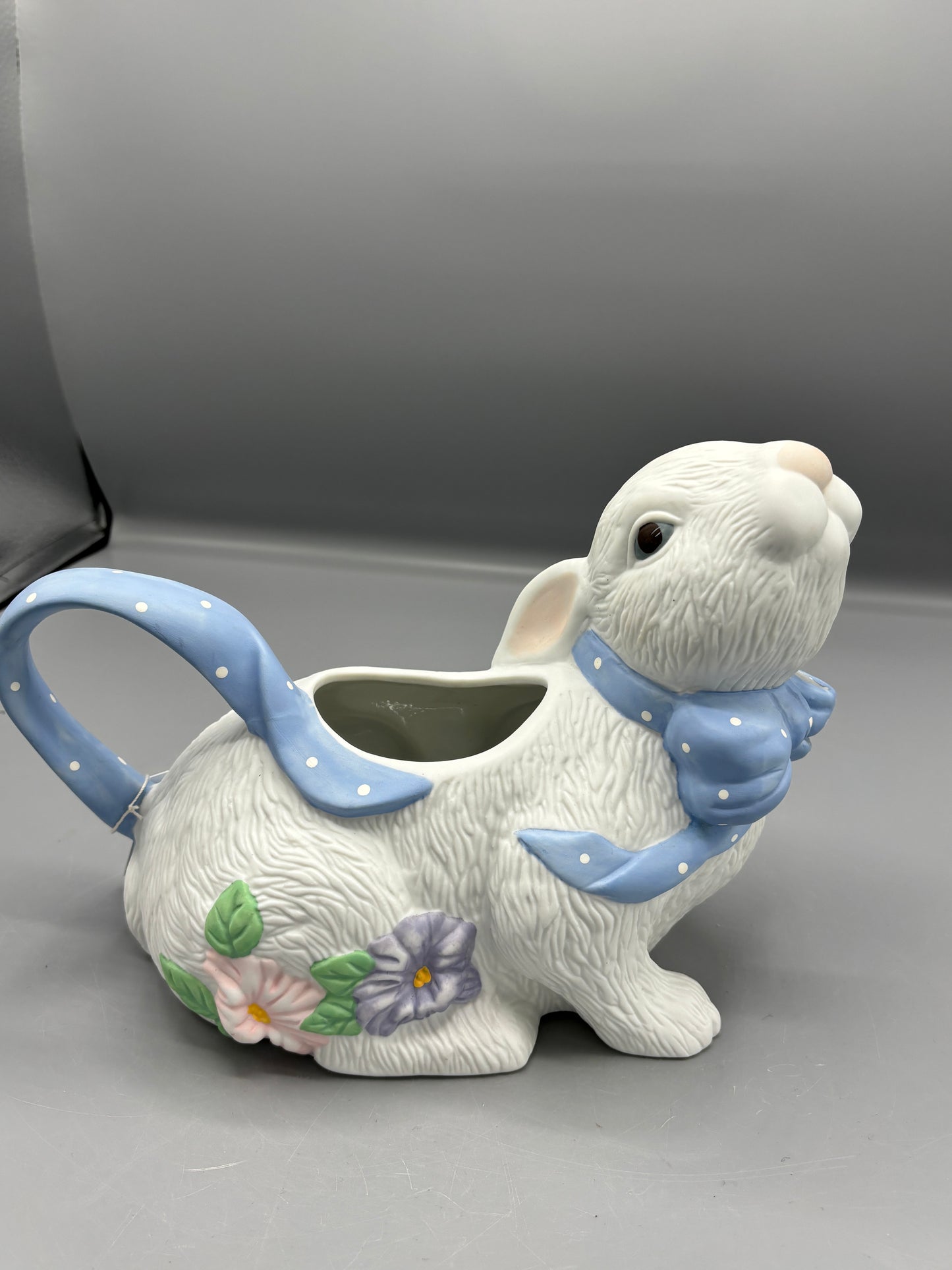 Vintage Fitz & Floyd bunny pitcher