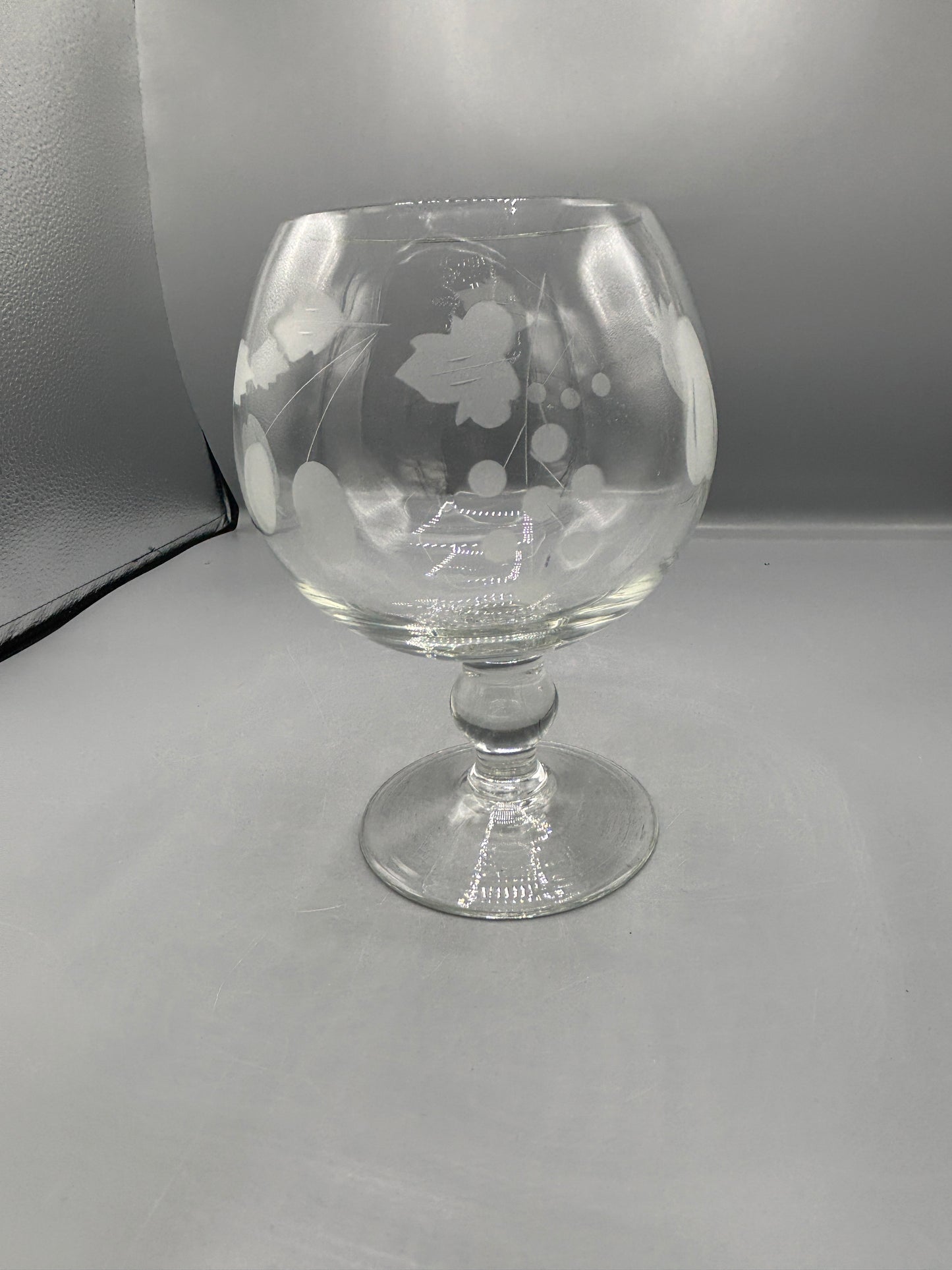 Vintage Reijmyre of Sweden Crystal Brandy Sniffer