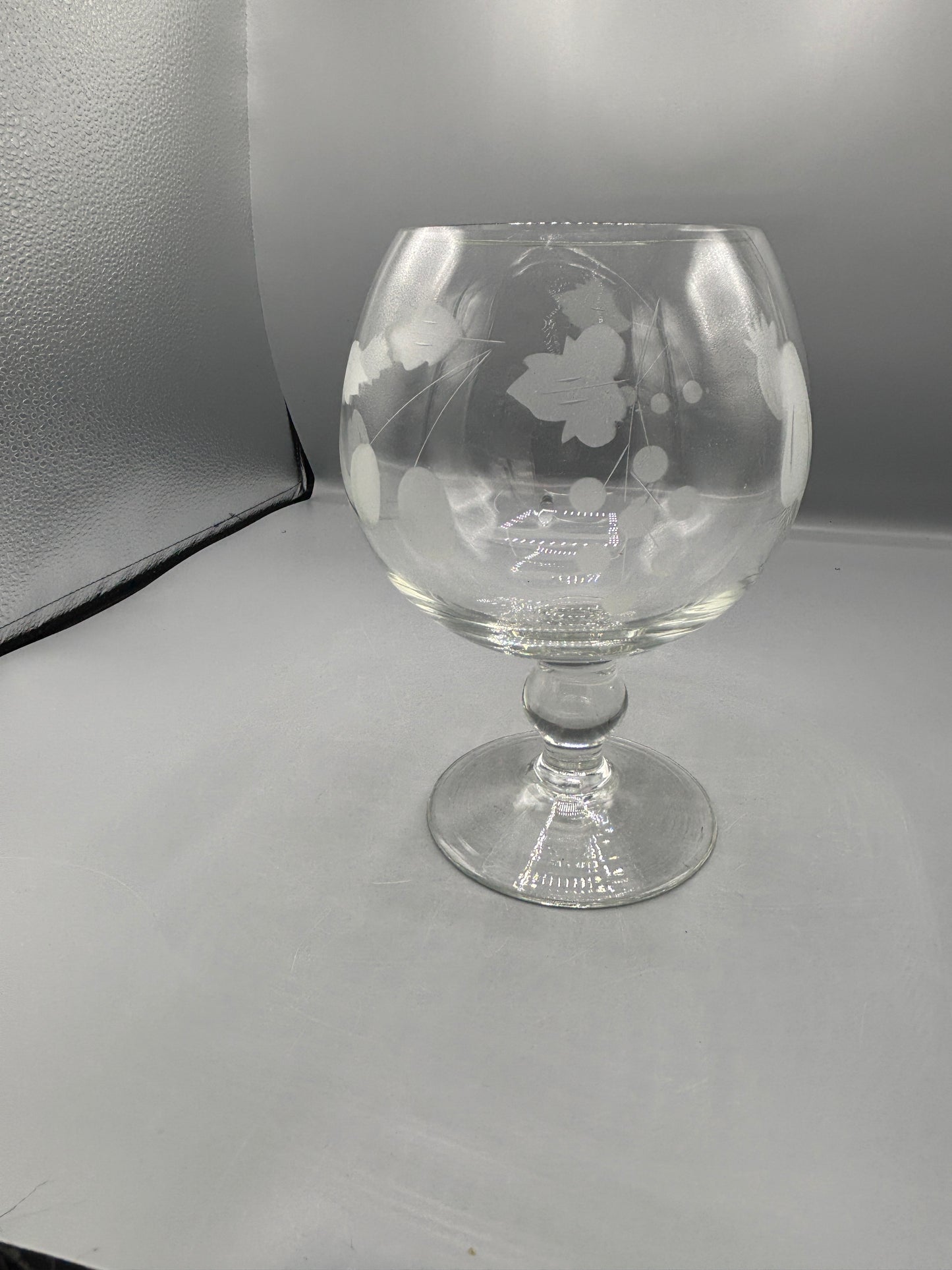 Vintage Reijmyre of Sweden Crystal Brandy Sniffer