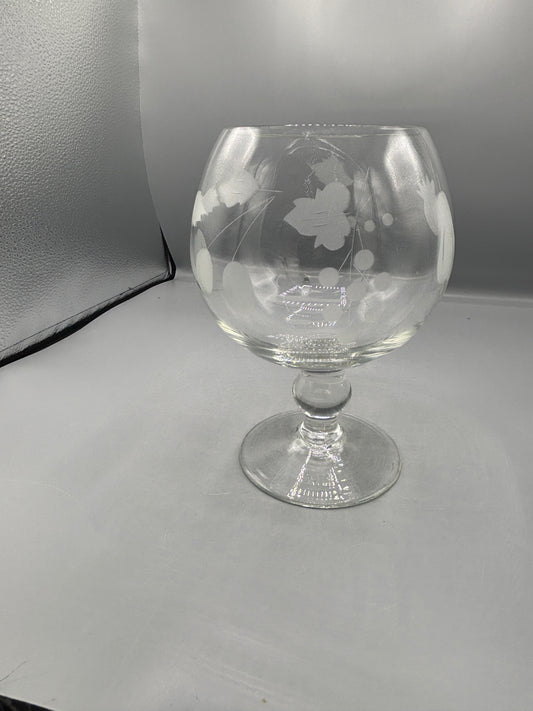 Vintage Reijmyre of Sweden Crystal Brandy Sniffer