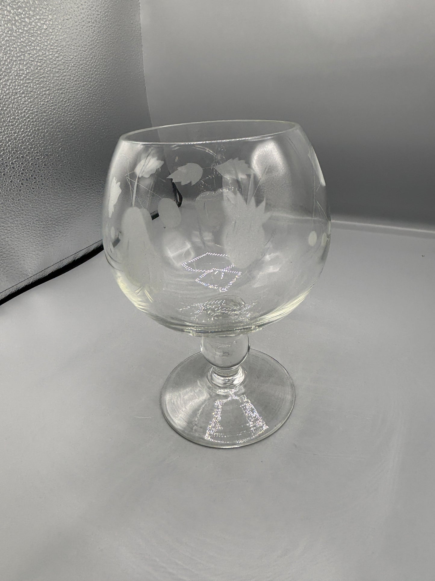 Vintage Reijmyre of Sweden Crystal Brandy Sniffer