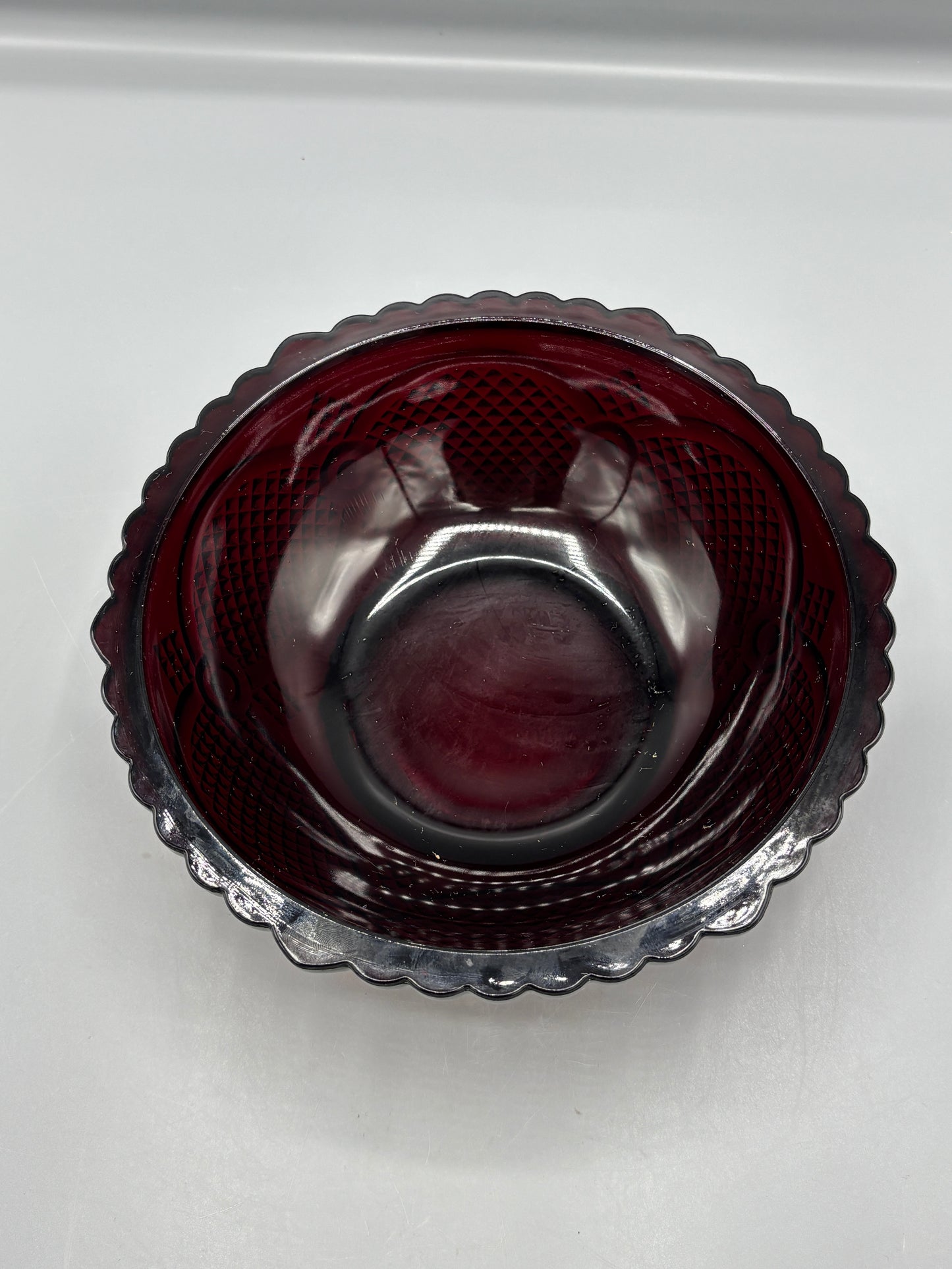 Avon Cape Cod Ruby bowl