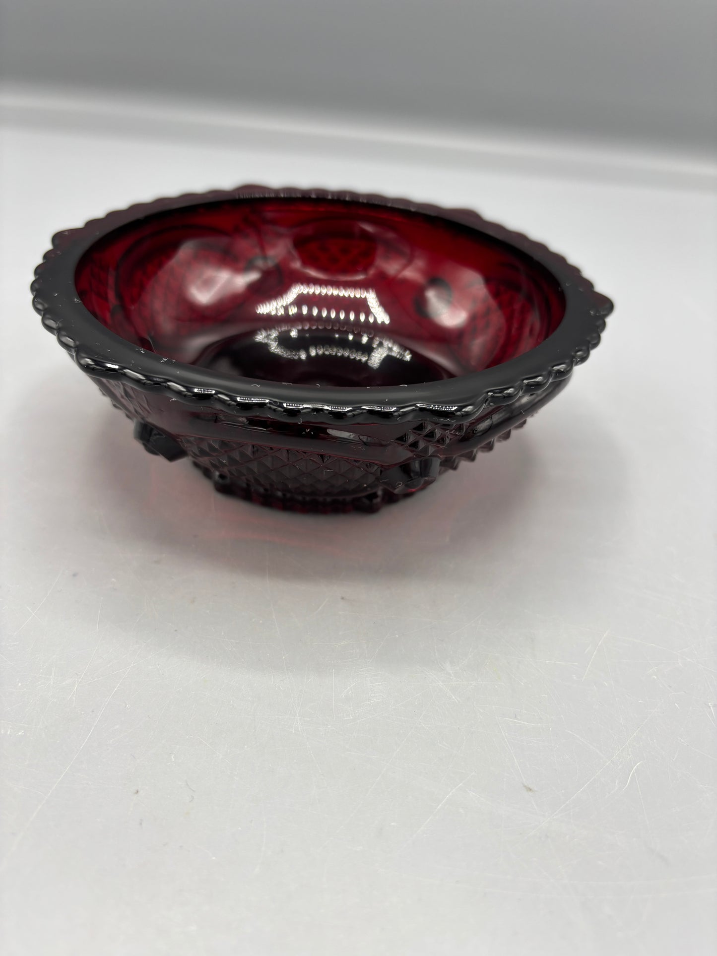 Avon Cape Cod Ruby bowl