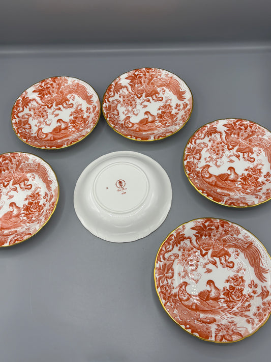 Set of 6 Royal Crown Derby Ives Collection