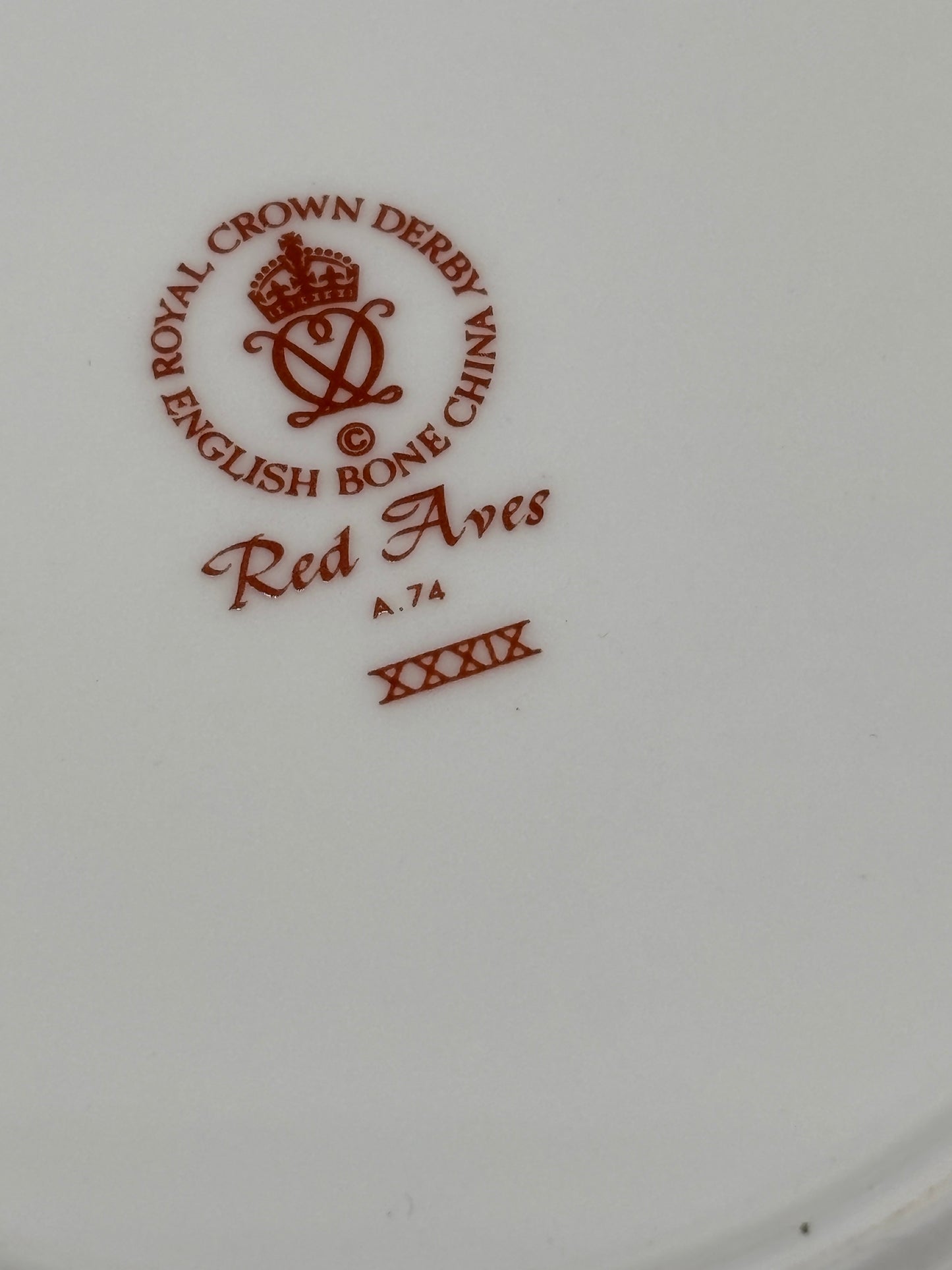 Set of 6 Royal Crown Derby Ives Collection
