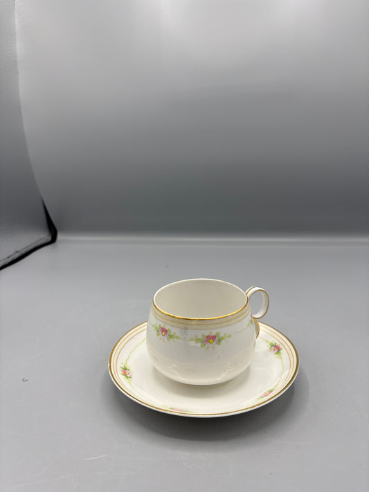 Vintage Noritake bouillon cup & saucer