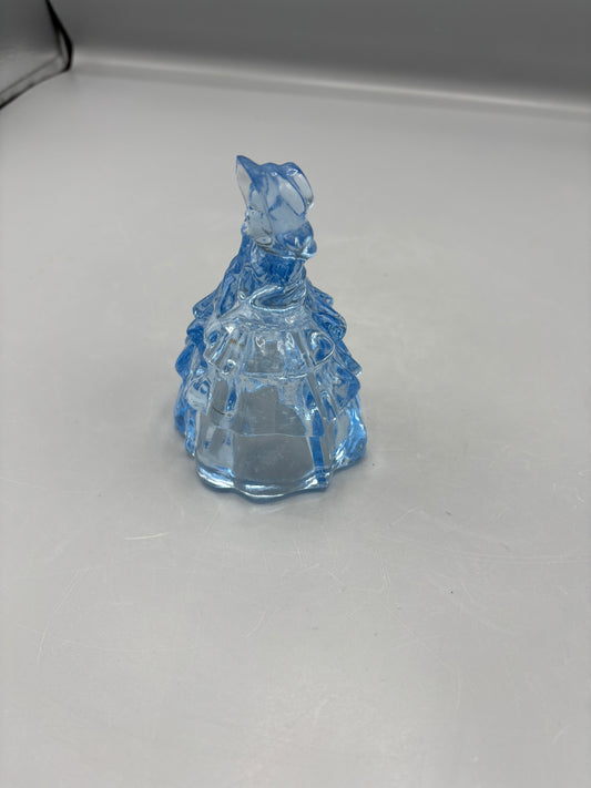 Vintage Boyd glass "Louise" Clear Blue
