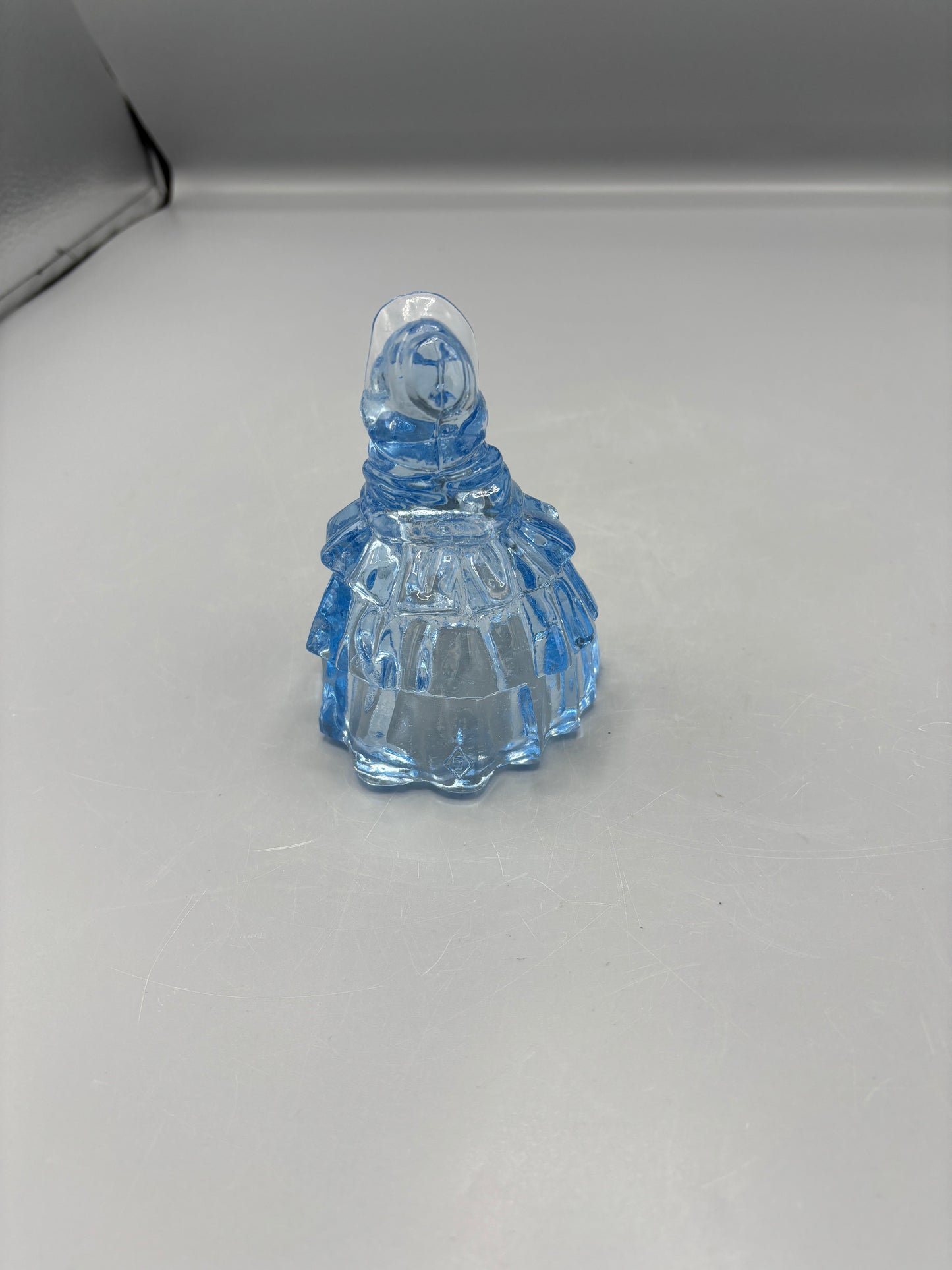 Vintage Boyd glass "Louise" Clear Blue