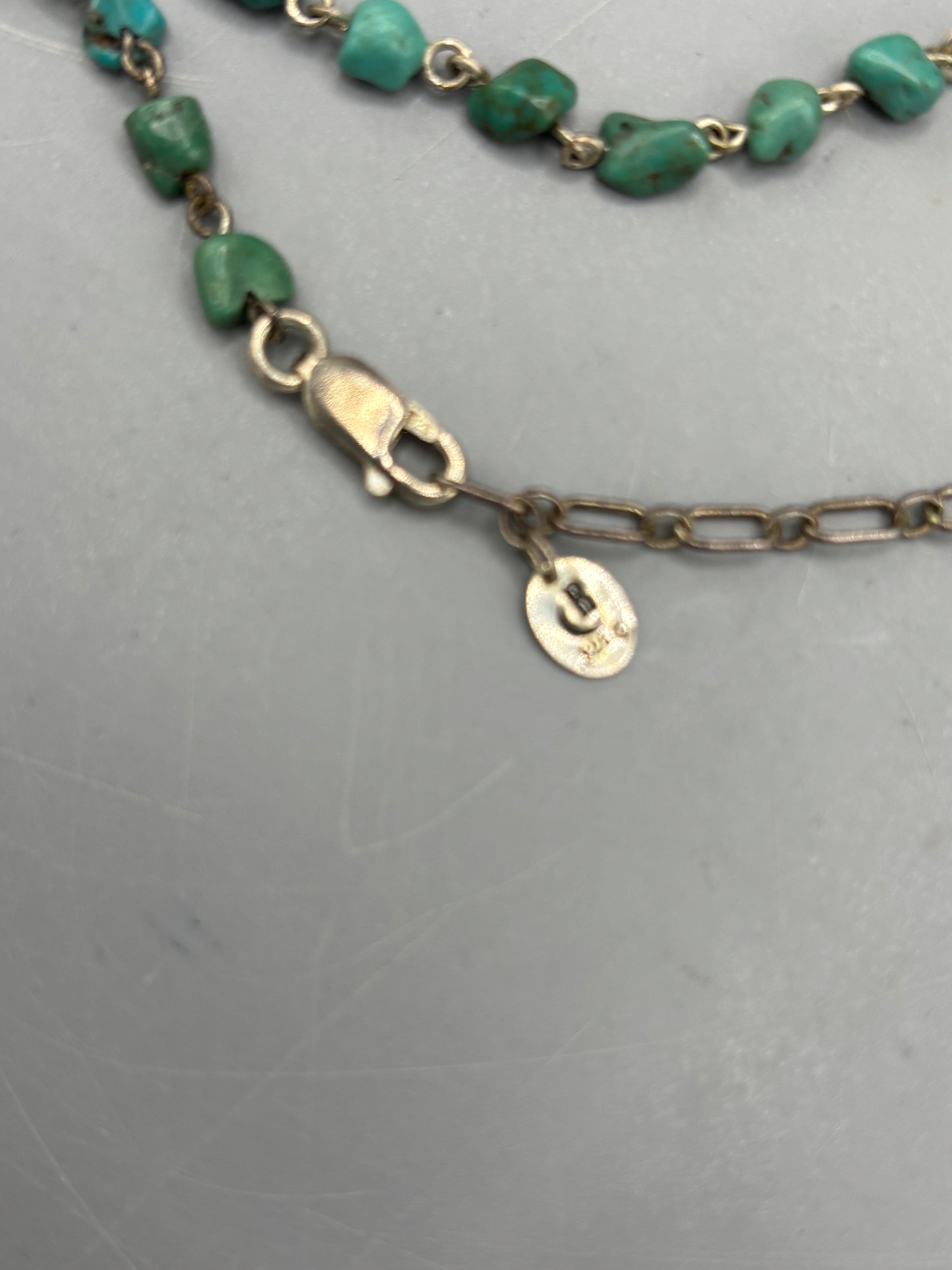 Turquoise & Sterling Necklace
