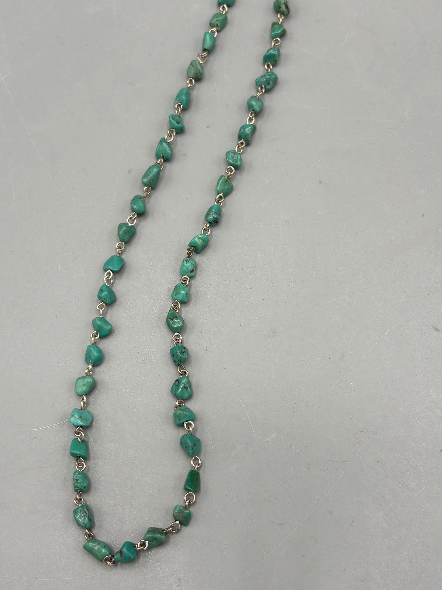Turquoise & Sterling Necklace