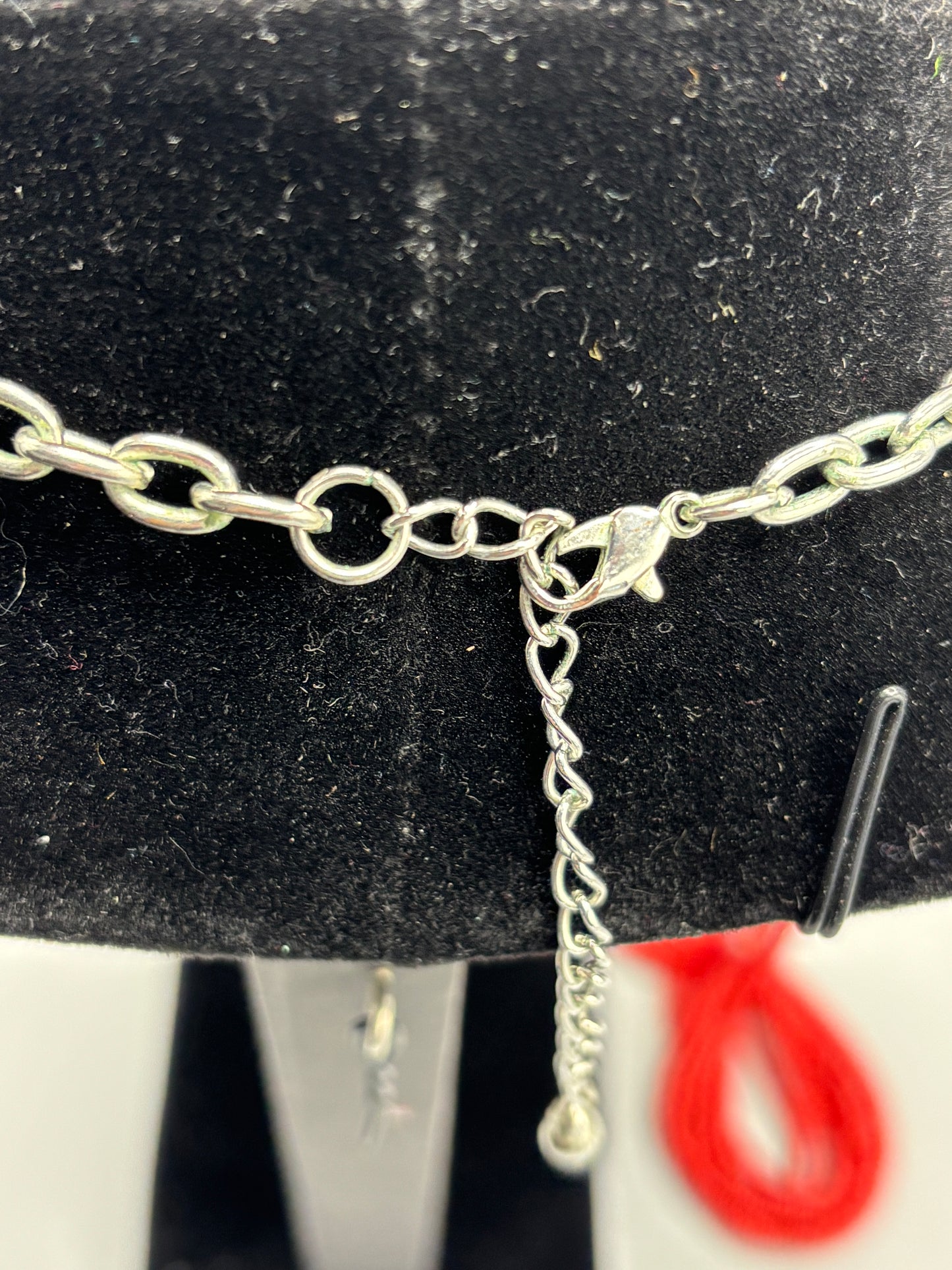 Multi Bead Red Necklace
