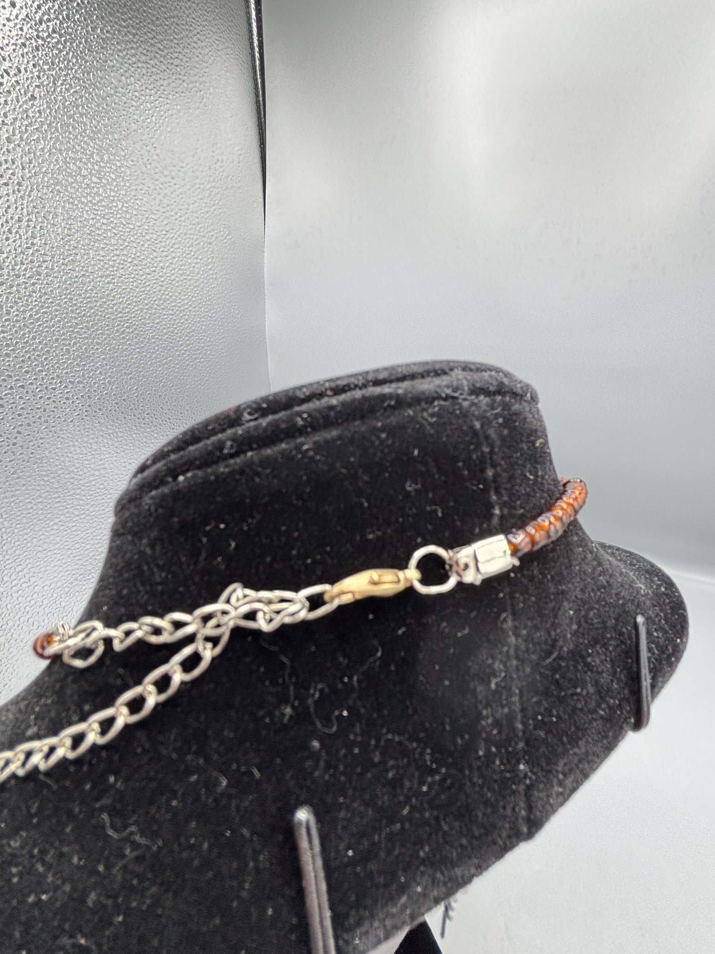 Costume brown bead Necklace