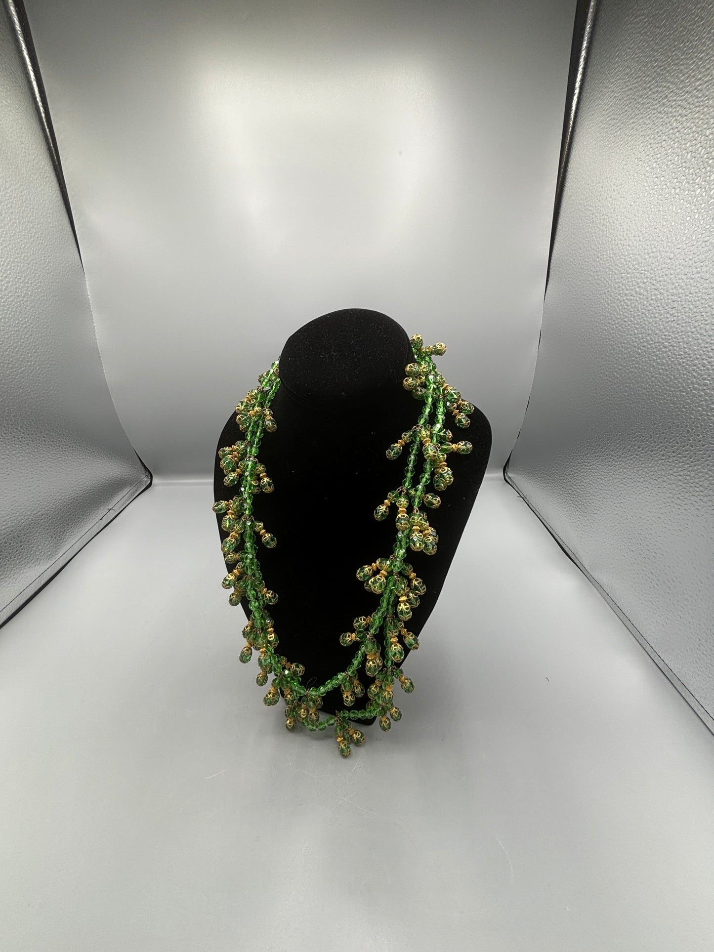 Green Miriam Haskell Necklace
