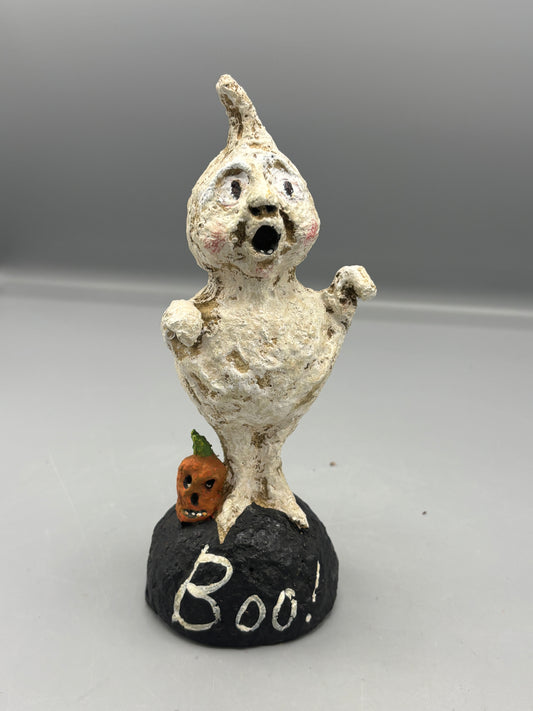 Resin Halloween Boo ghost decor