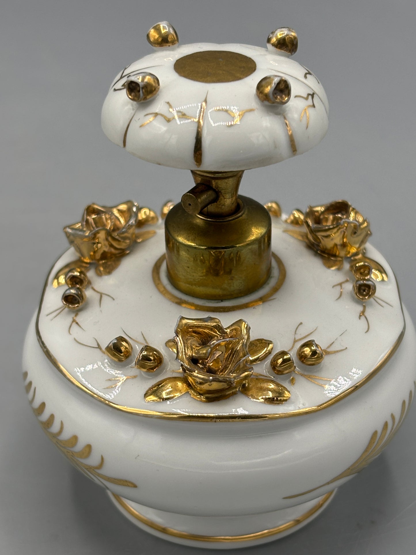 Vintage DeBilbliss porcelain perfume bottle