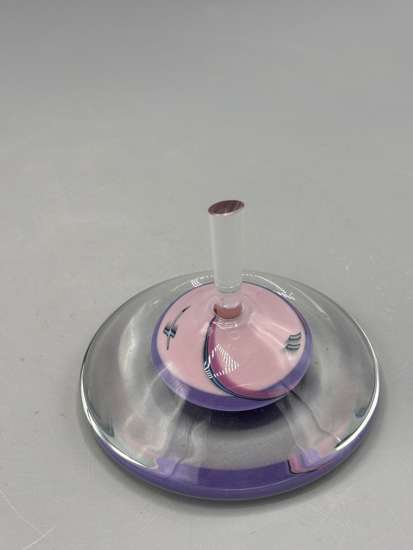 Modern art glass perfume bottle