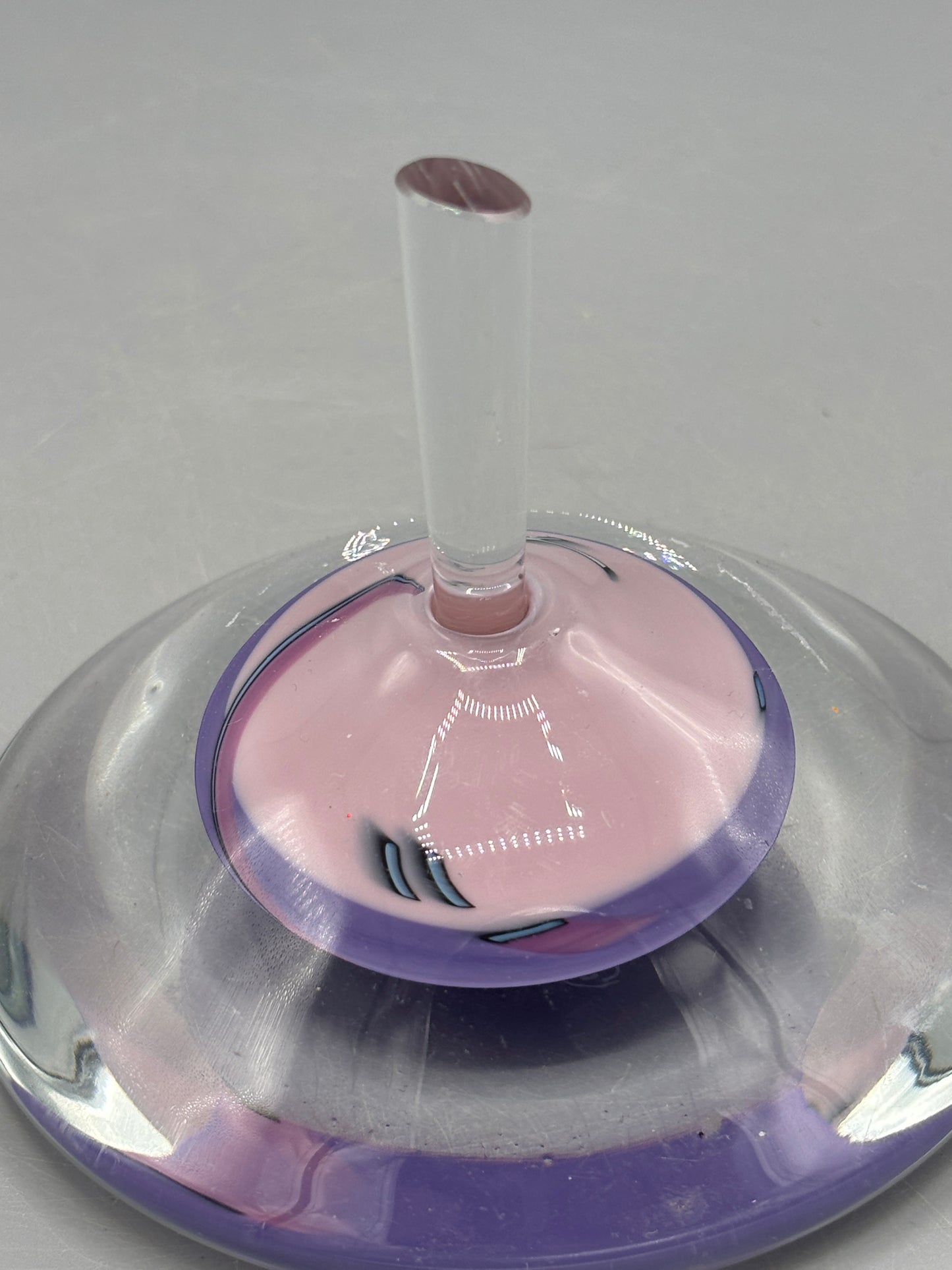 Modern art glass perfume bottle