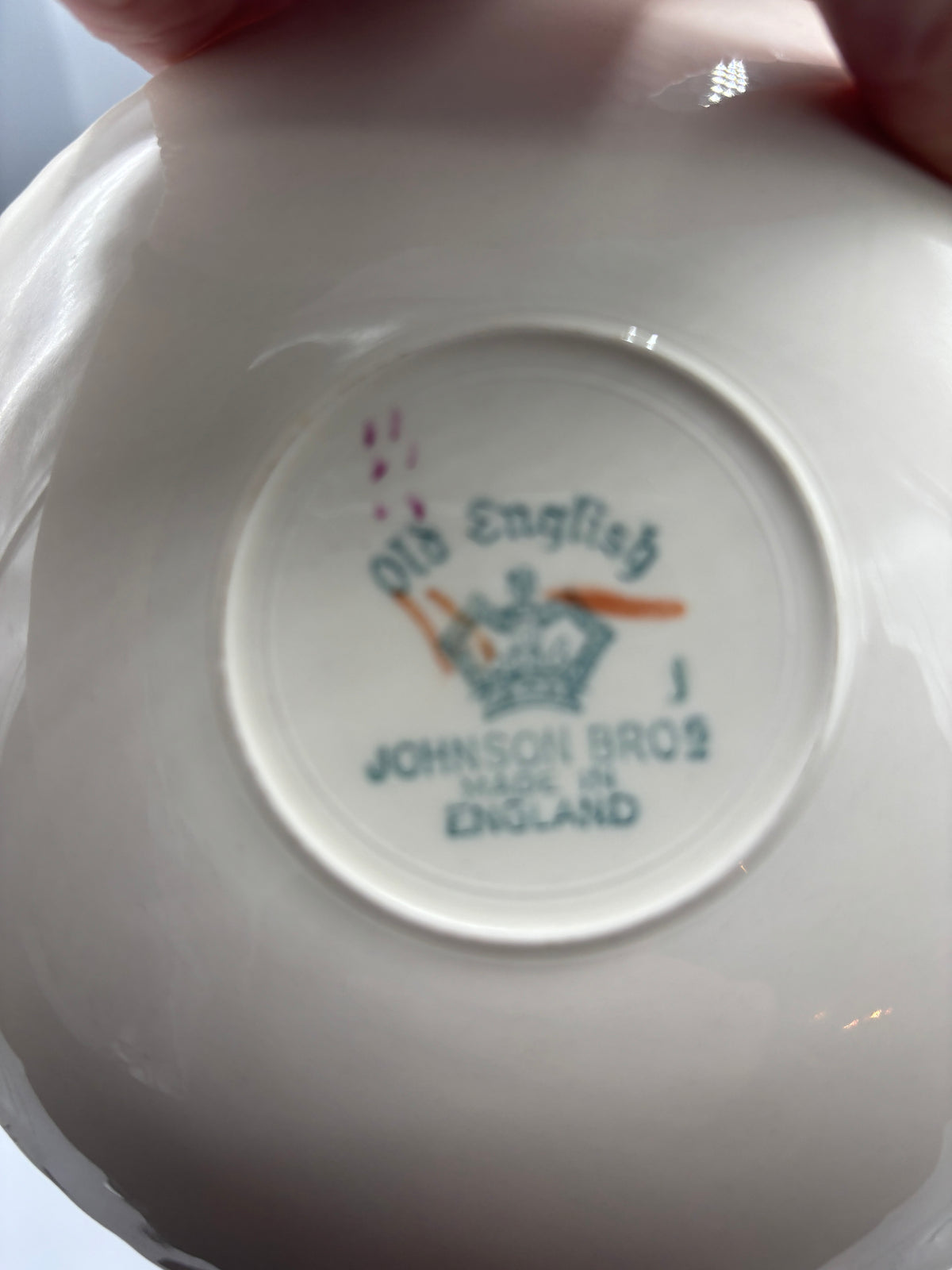 Vintage Johnson Brothers "Miniver tea cup & saucer