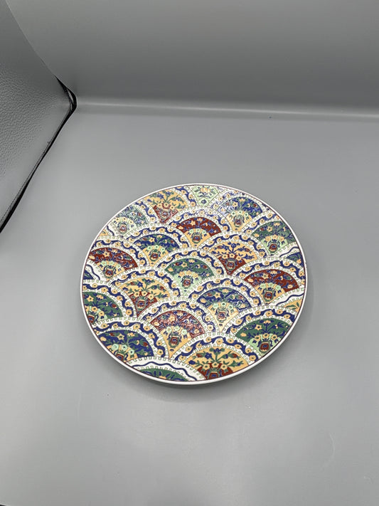 Vintage H.F.P. Macau decorative porcelain plate