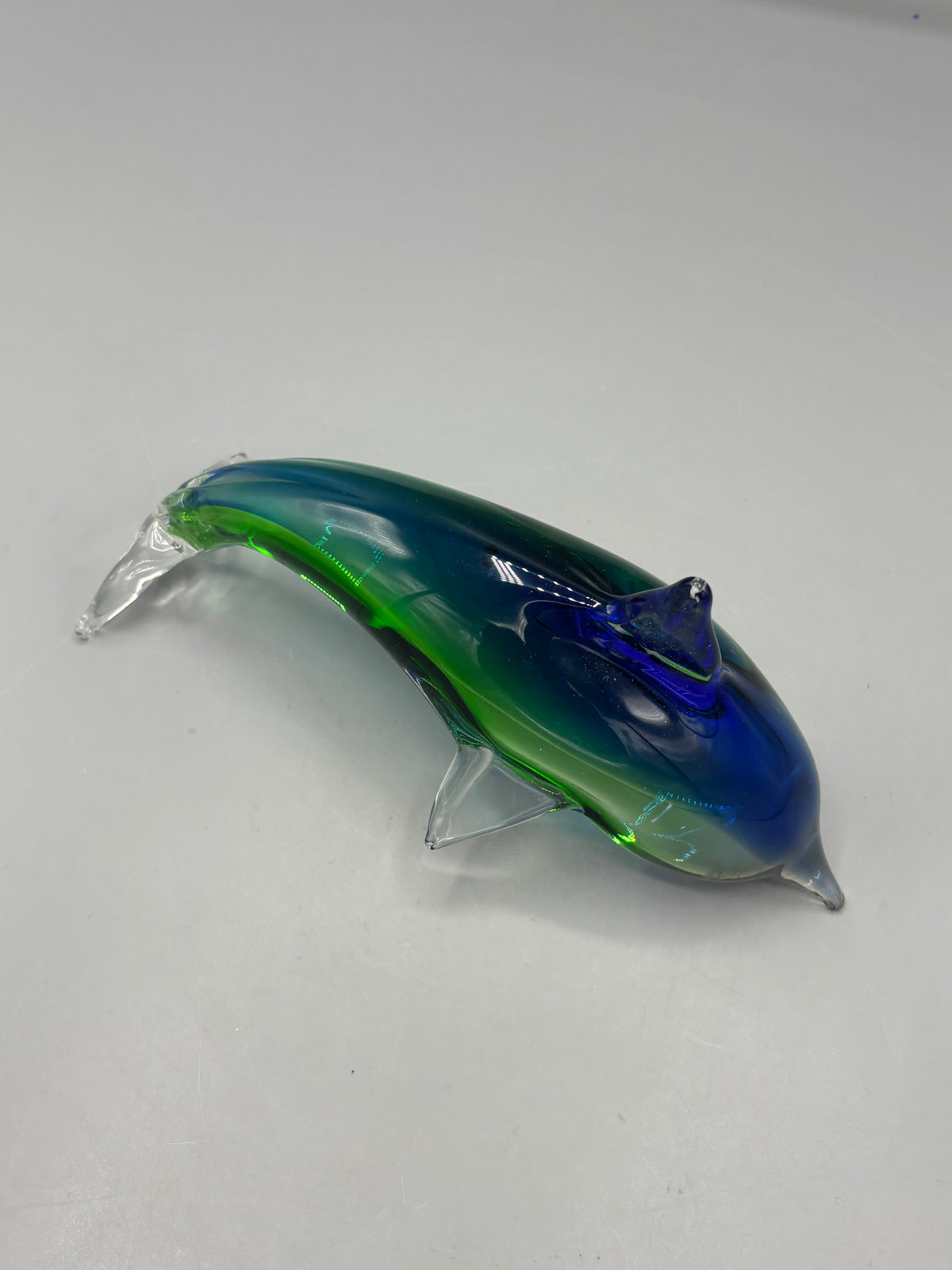Vintage Blue & Green dolphin