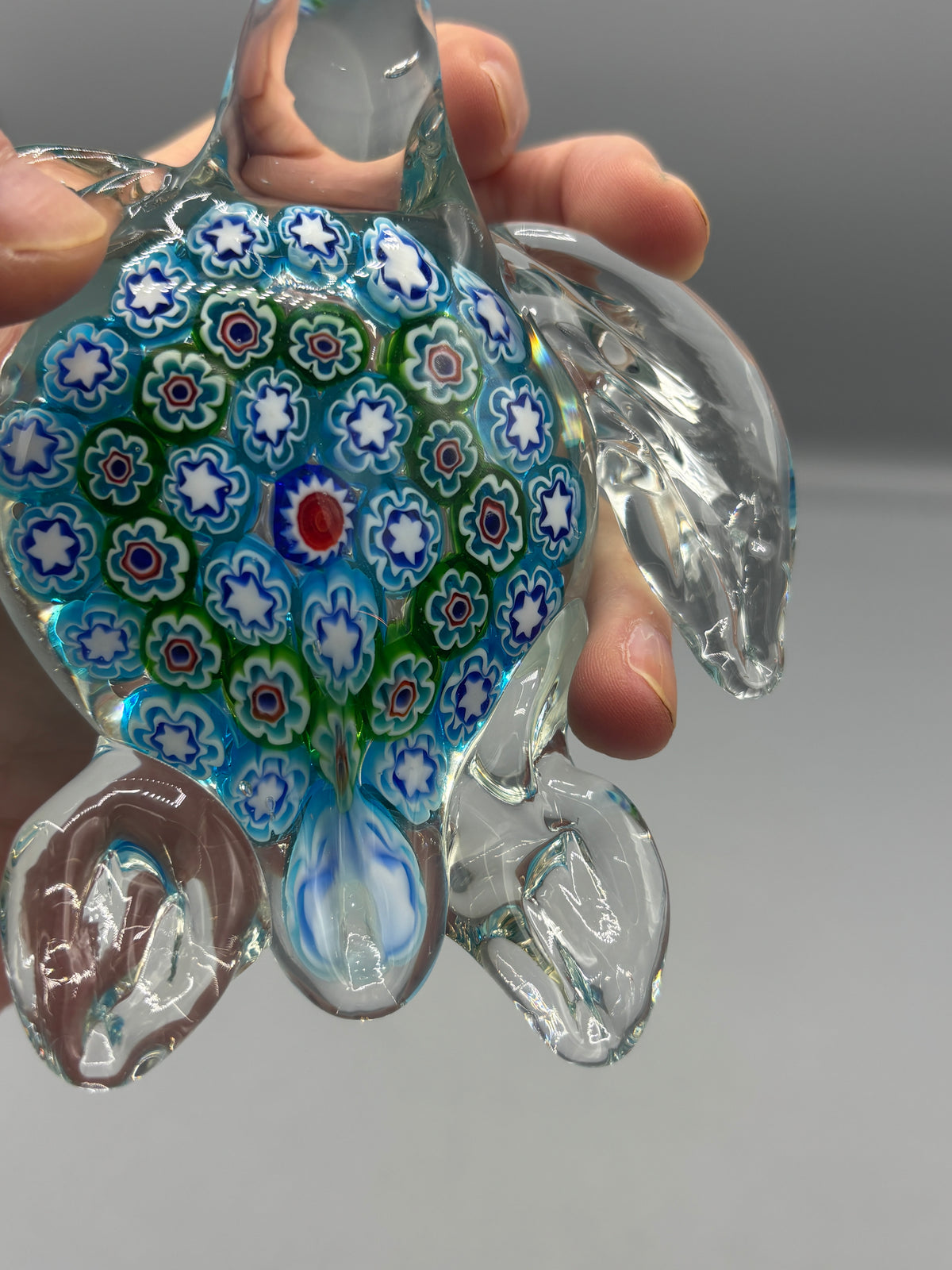 Millifiori Sea Turtle paperweight