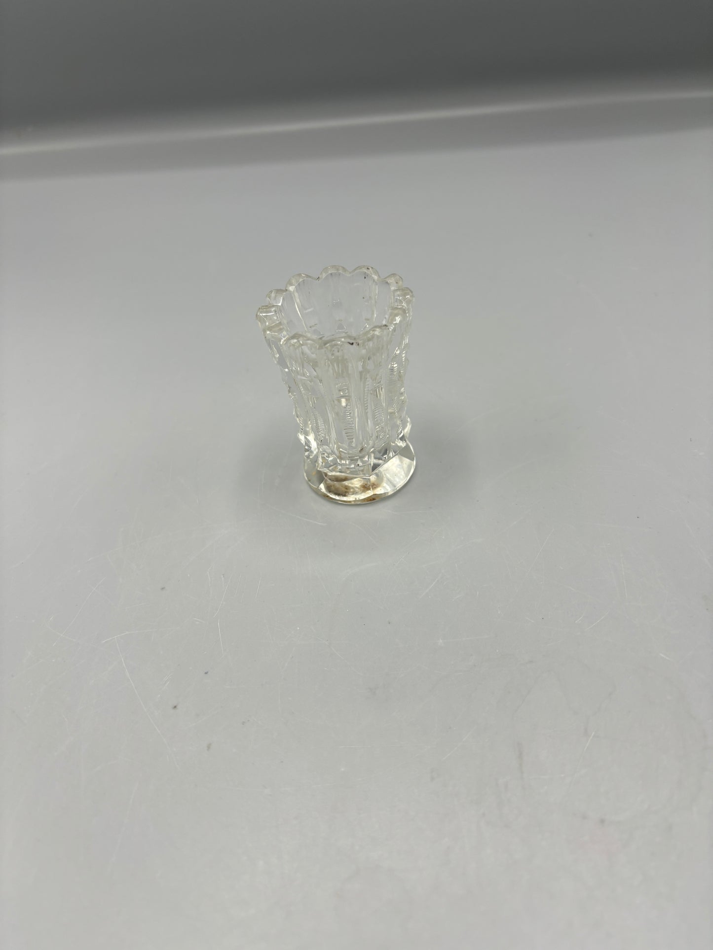 Crystal toothpick holder