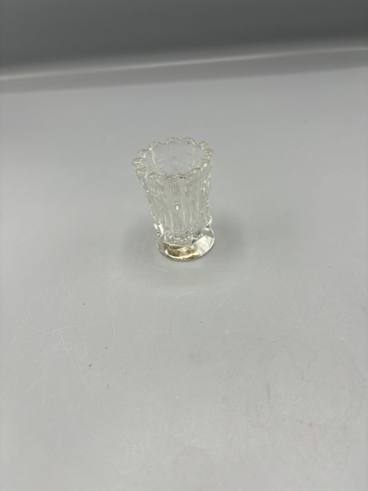 Crystal toothpick holder