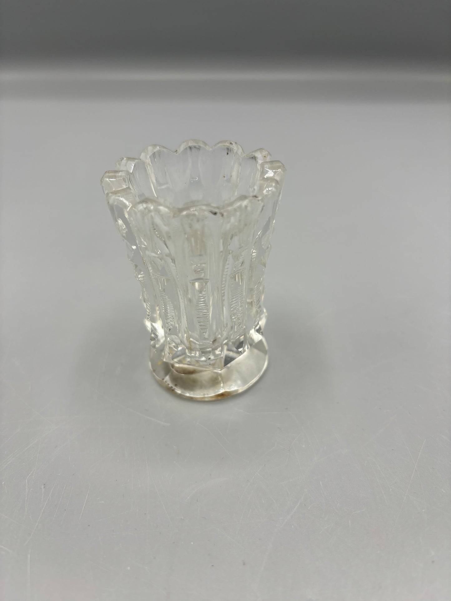 Crystal toothpick holder