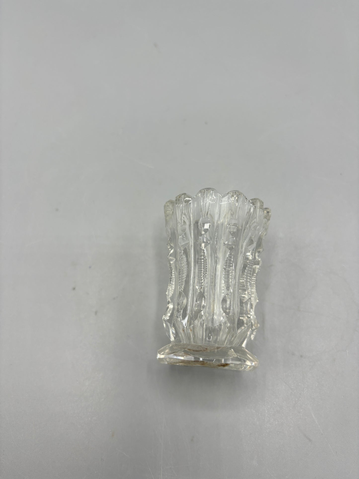 Crystal toothpick holder