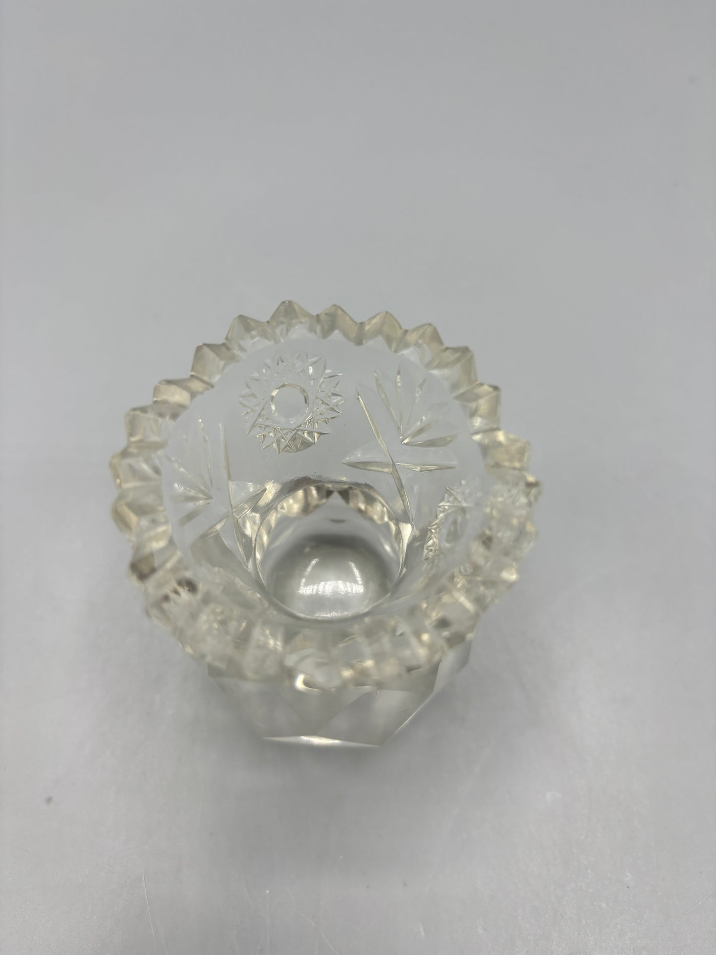 Cut Crystal toothpick holder