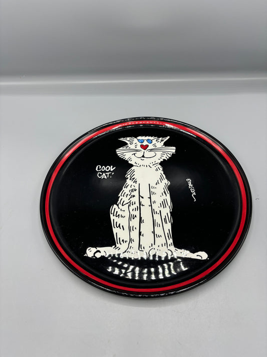 Cool Cat plate