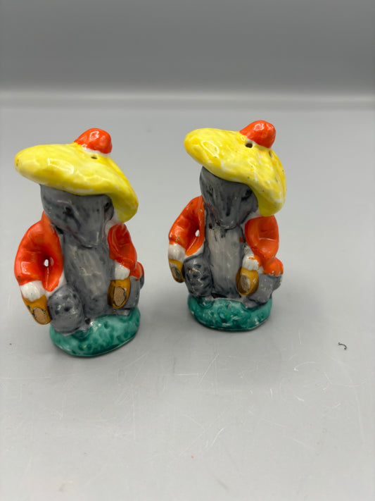 Vintage Mice salt & pepper shakers