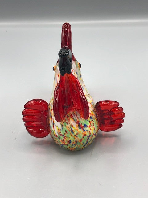 Vintage Murano handblown Rooster