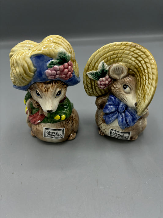 Fitz & Floyd Mice salt & pepper