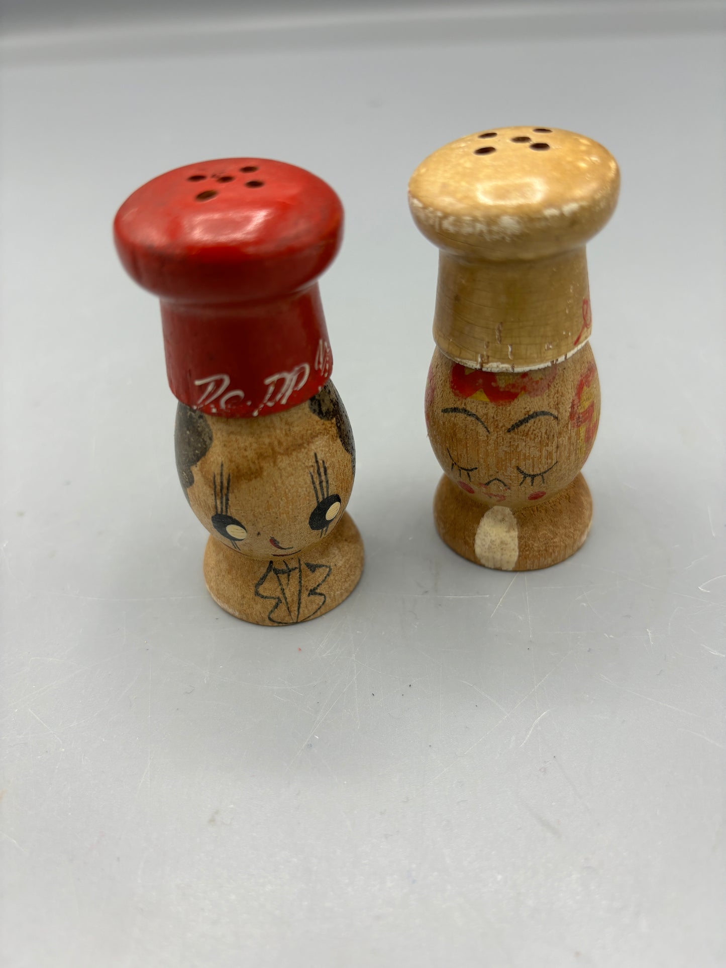 Japanese wood Salt & Pepper