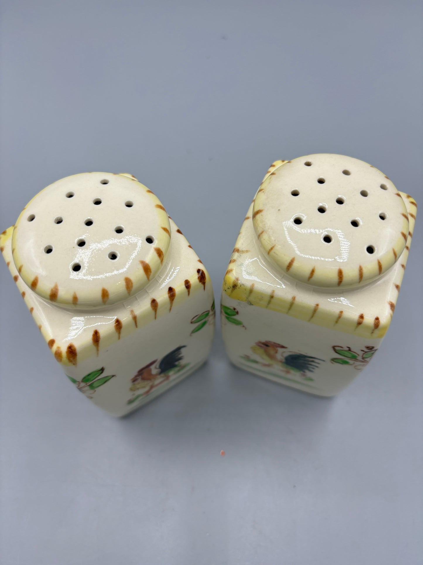 Large Rooster salt & pepper