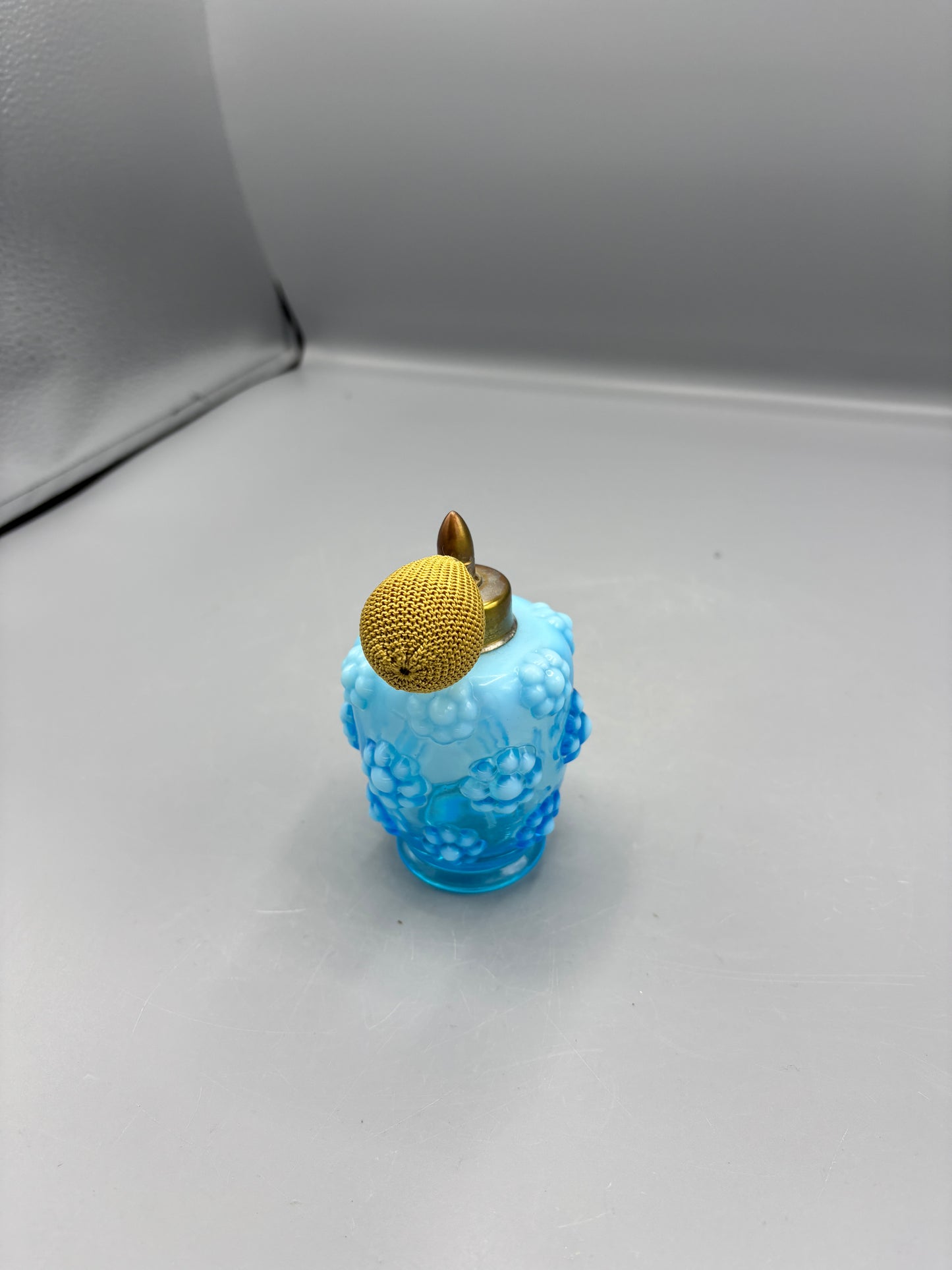Vintage Fenton Opalescent glass perfume atomizer