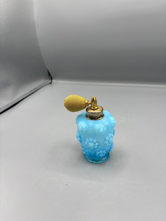 Vintage Fenton Opalescent glass perfume atomizer