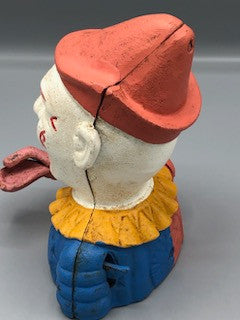 Humpty Dumpty bank cast iron