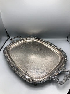 Vintage Silver plate tray