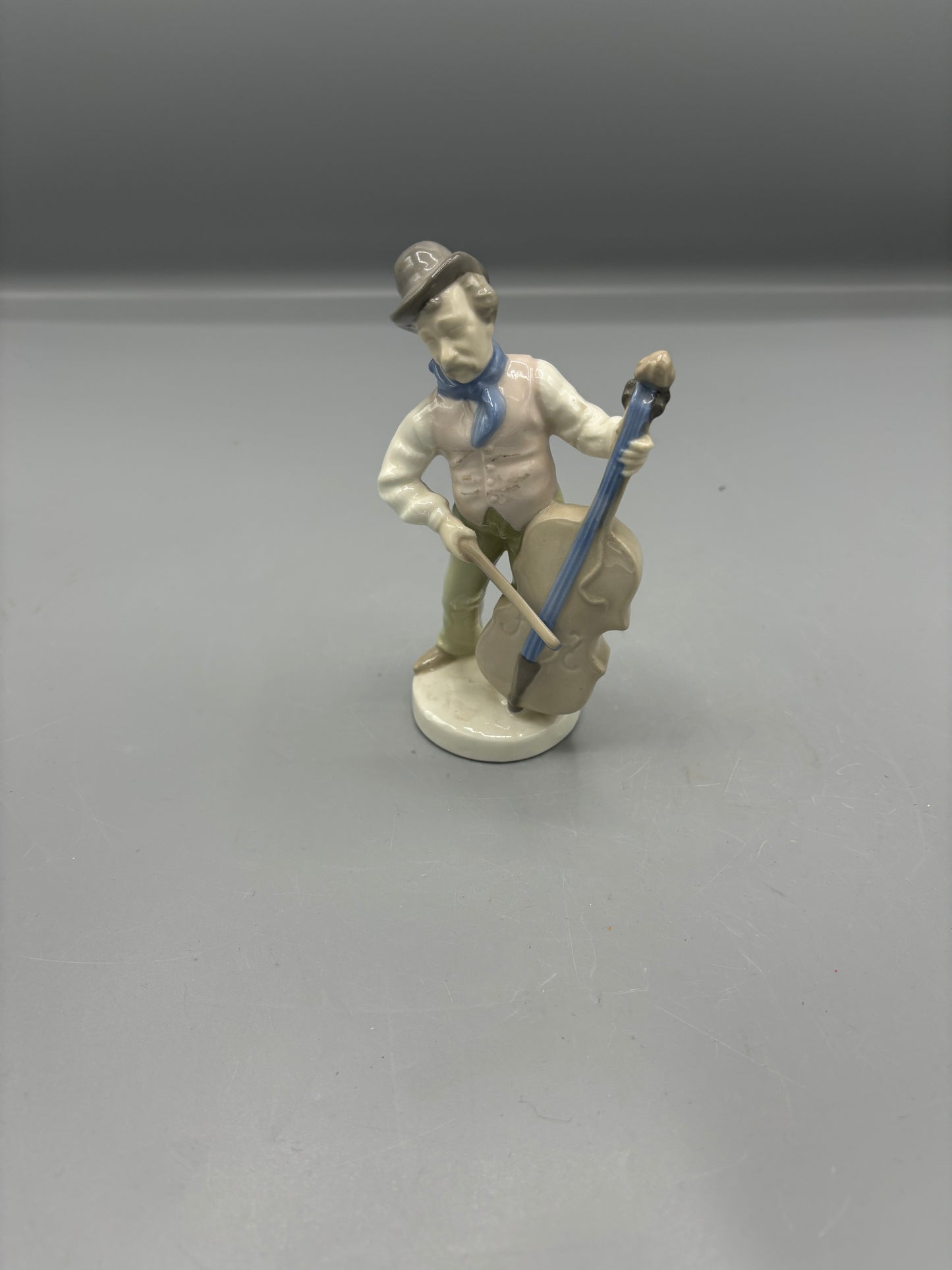 Antique Porcelain Musician