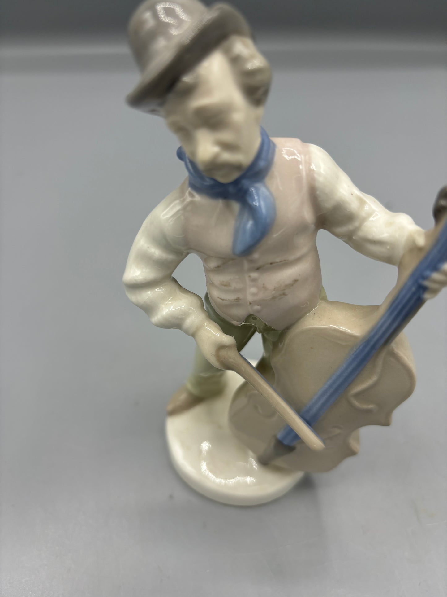 Antique Porcelain Musician