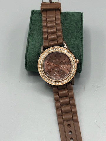 Geneva Platinum Bronze color watch